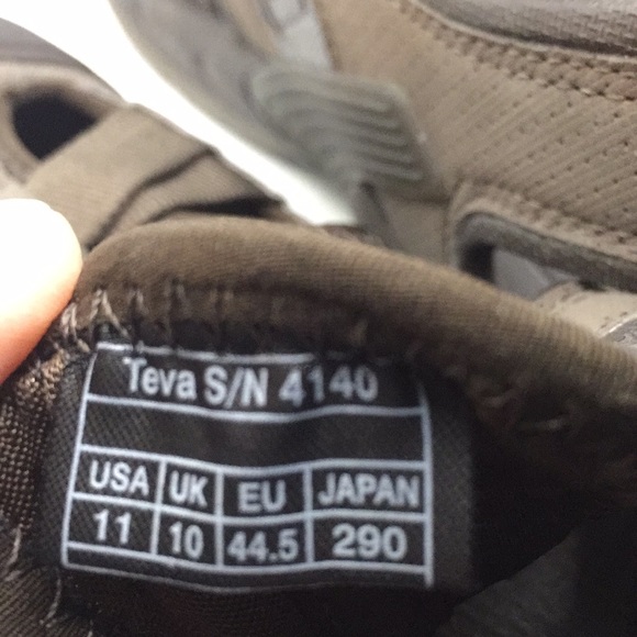 Teva Itunda 4140 Men’s Sandals Closed Toe Water Shoes Turkish Coffee Siz… - Picture 7 of 12